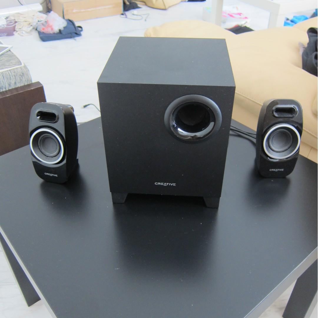 Computer Speakers 2 1 Creative A350 Electronics Audio On Carousell