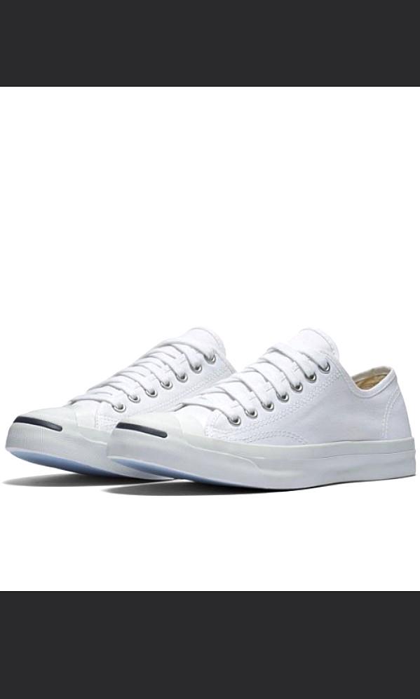 converse jack purcell white leather