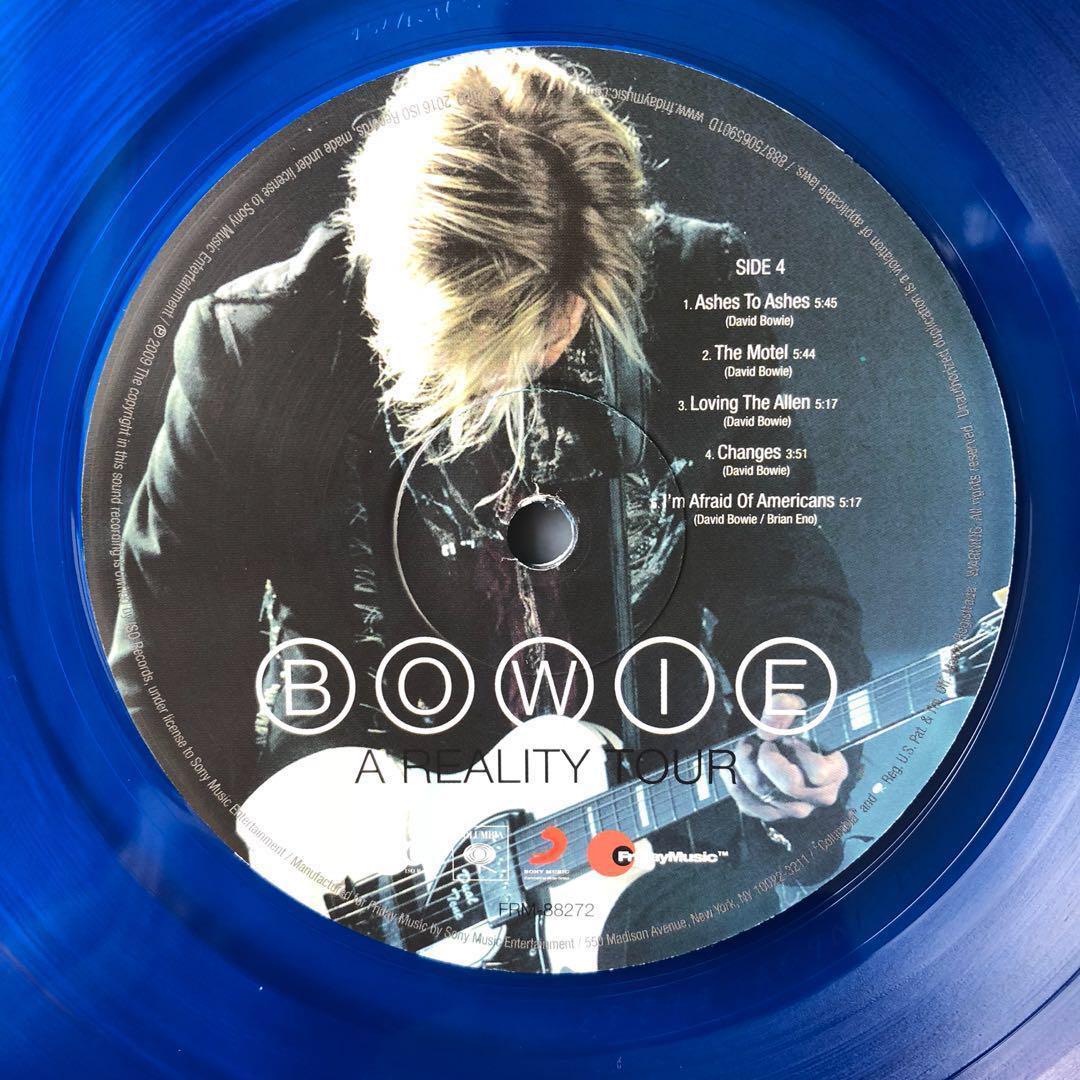 David Bowie - A Reality Tour (limited edition box set - 3 translucent ...