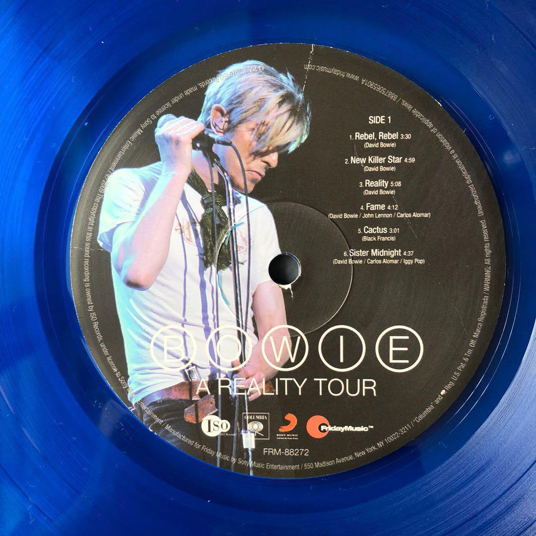 David Bowie - A Reality Tour (limited edition box set - 3 translucent ...