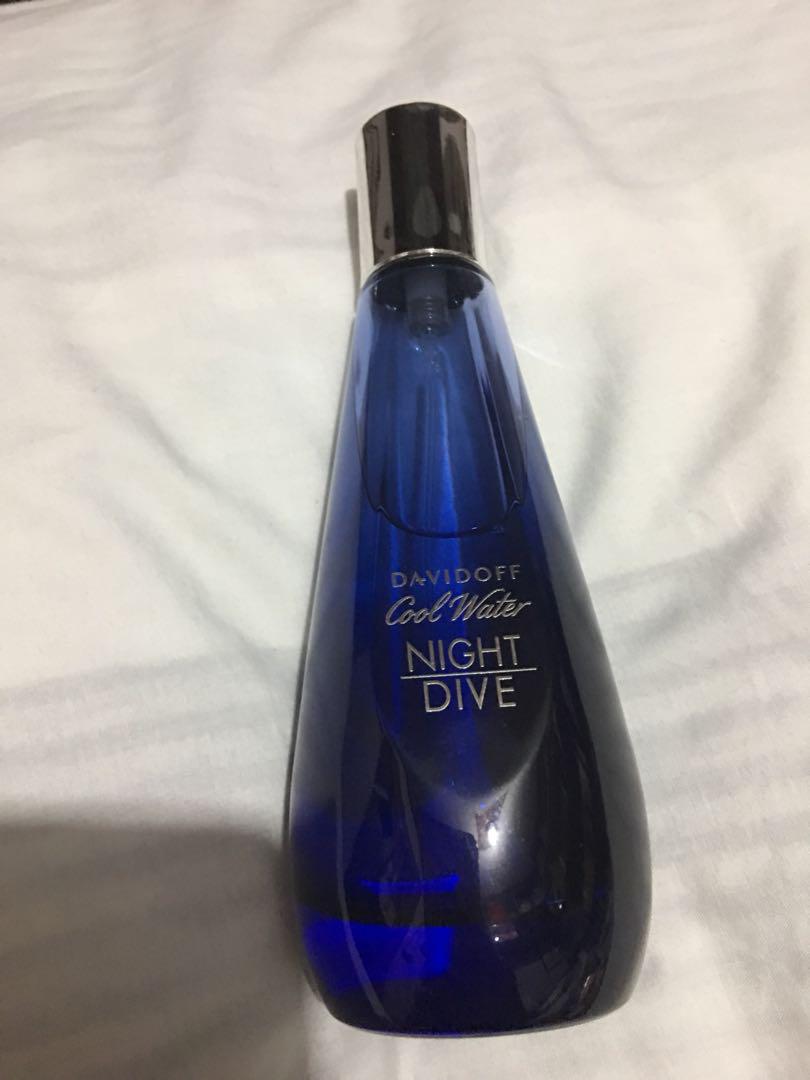 Davidoff Cool Water Night Dive Health Beauty Perfumes Nail Care Others On Carousell