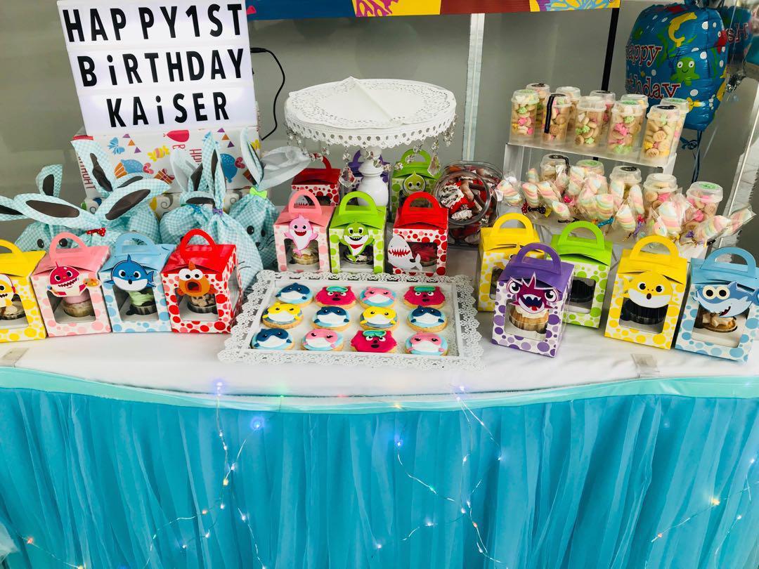 Dessert table - Baby Shark Theme or others