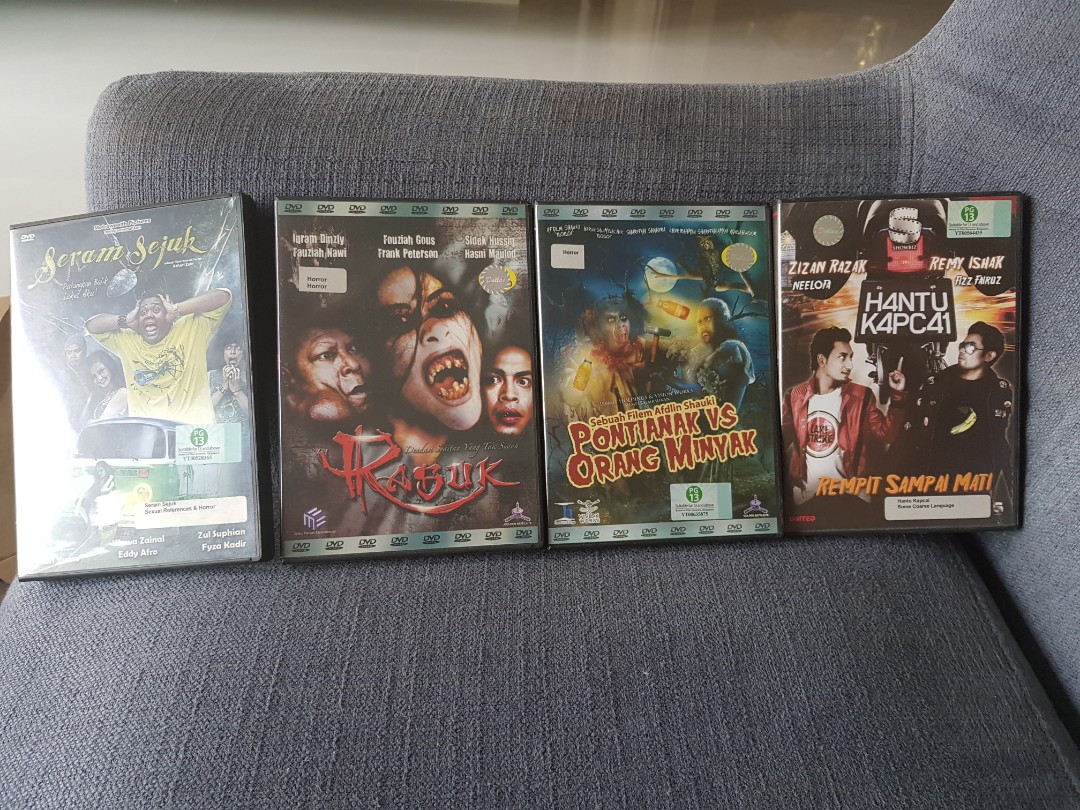 Dvds Melayu Seram Sejuk Rasuj Pontianak Vs Orang Minyak Hantu Kapchai Music Media Cds Dvds Other Media On Carousell