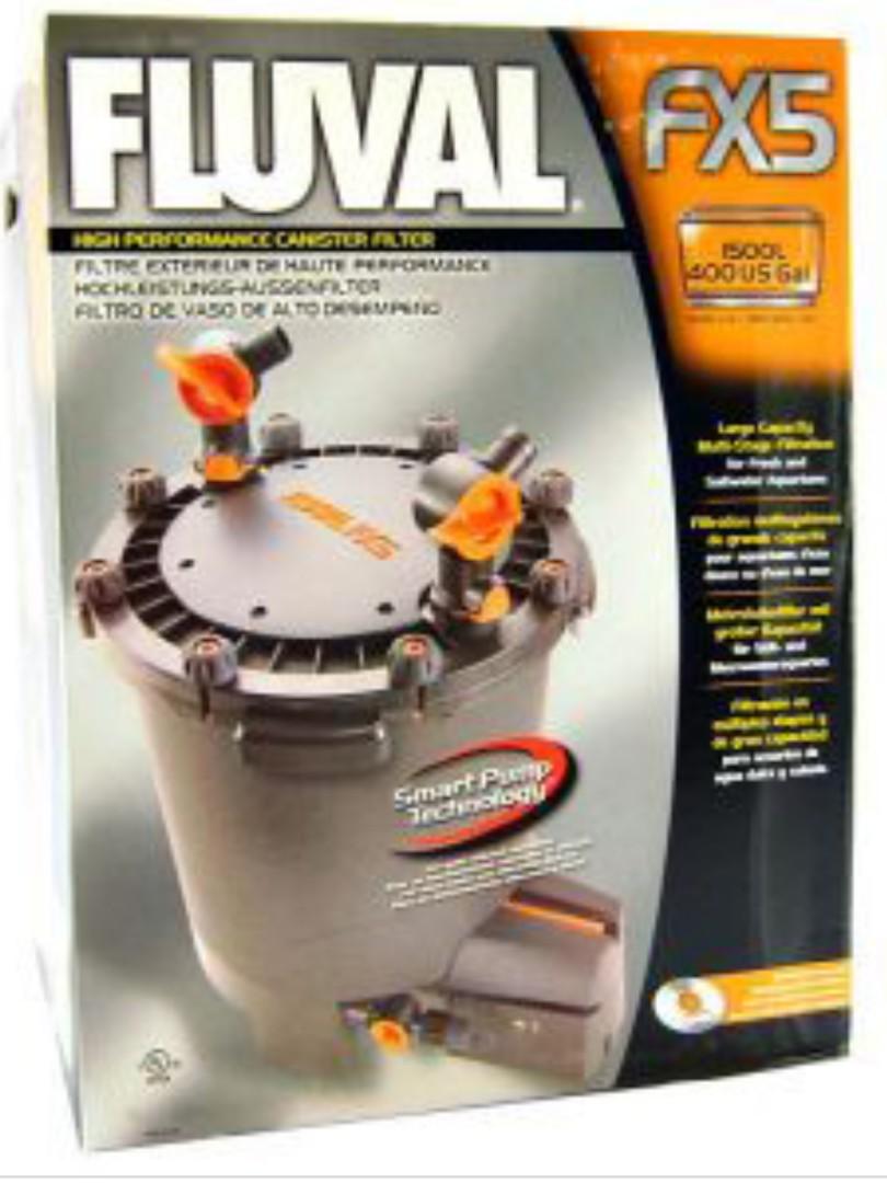 Fluval fx5 canister filter, Pet Supplies, Homes & Other Pet Accessories