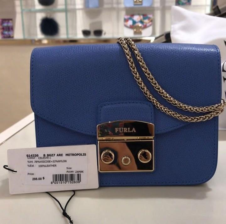 Furla metropolis celeste sale