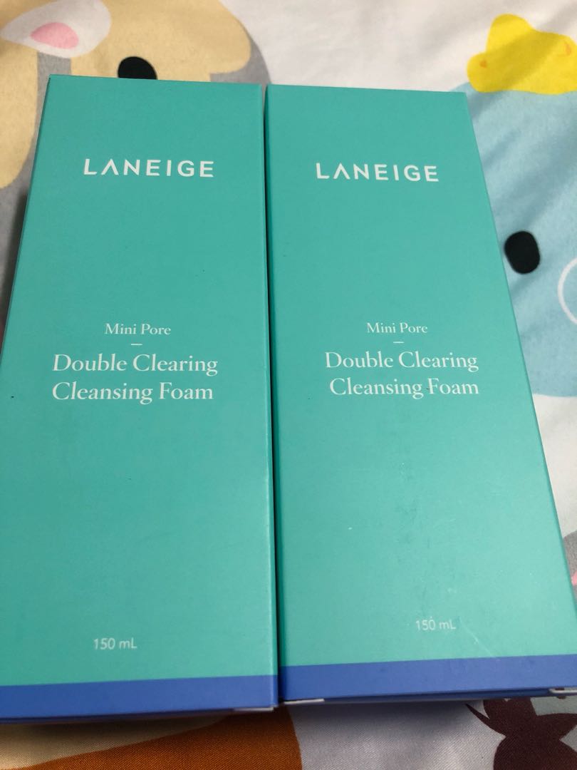 double clearing cleansing foam