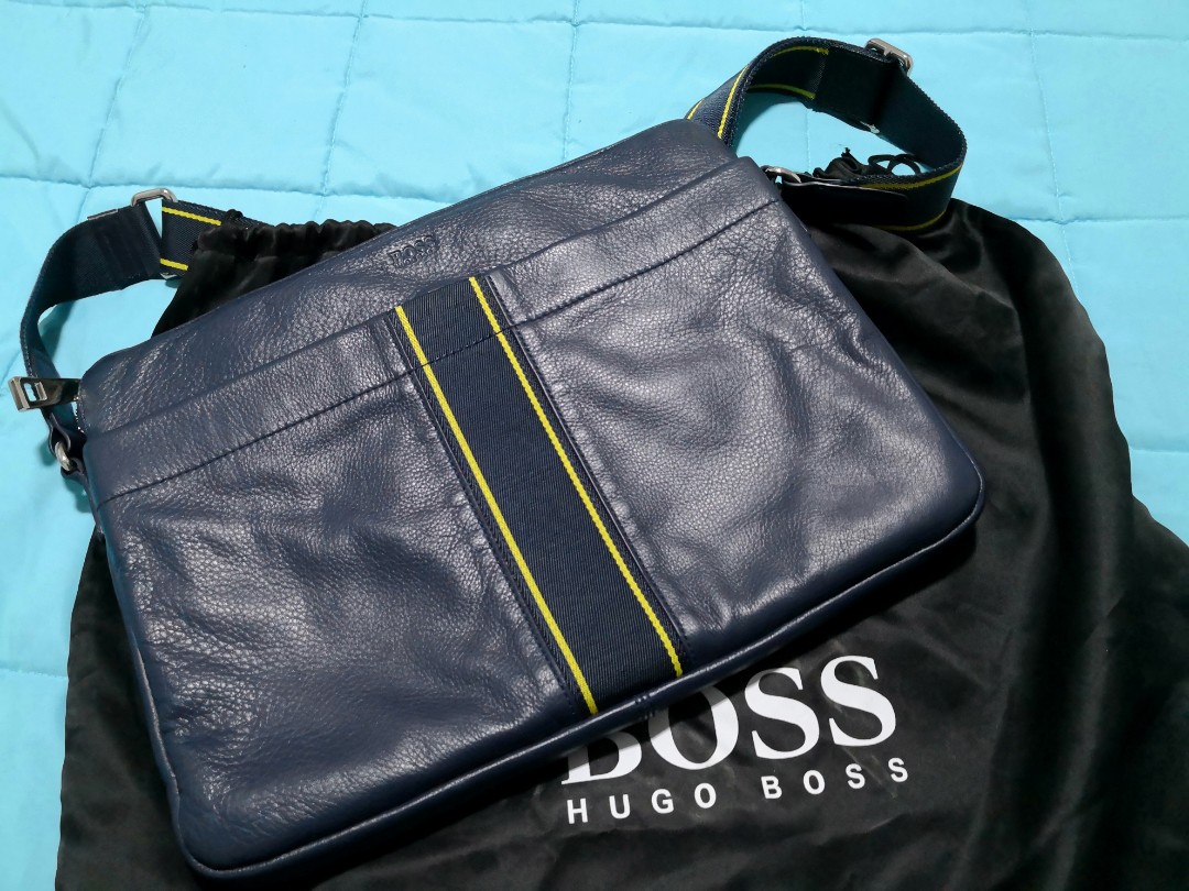 hugo boss shoulder bag men's