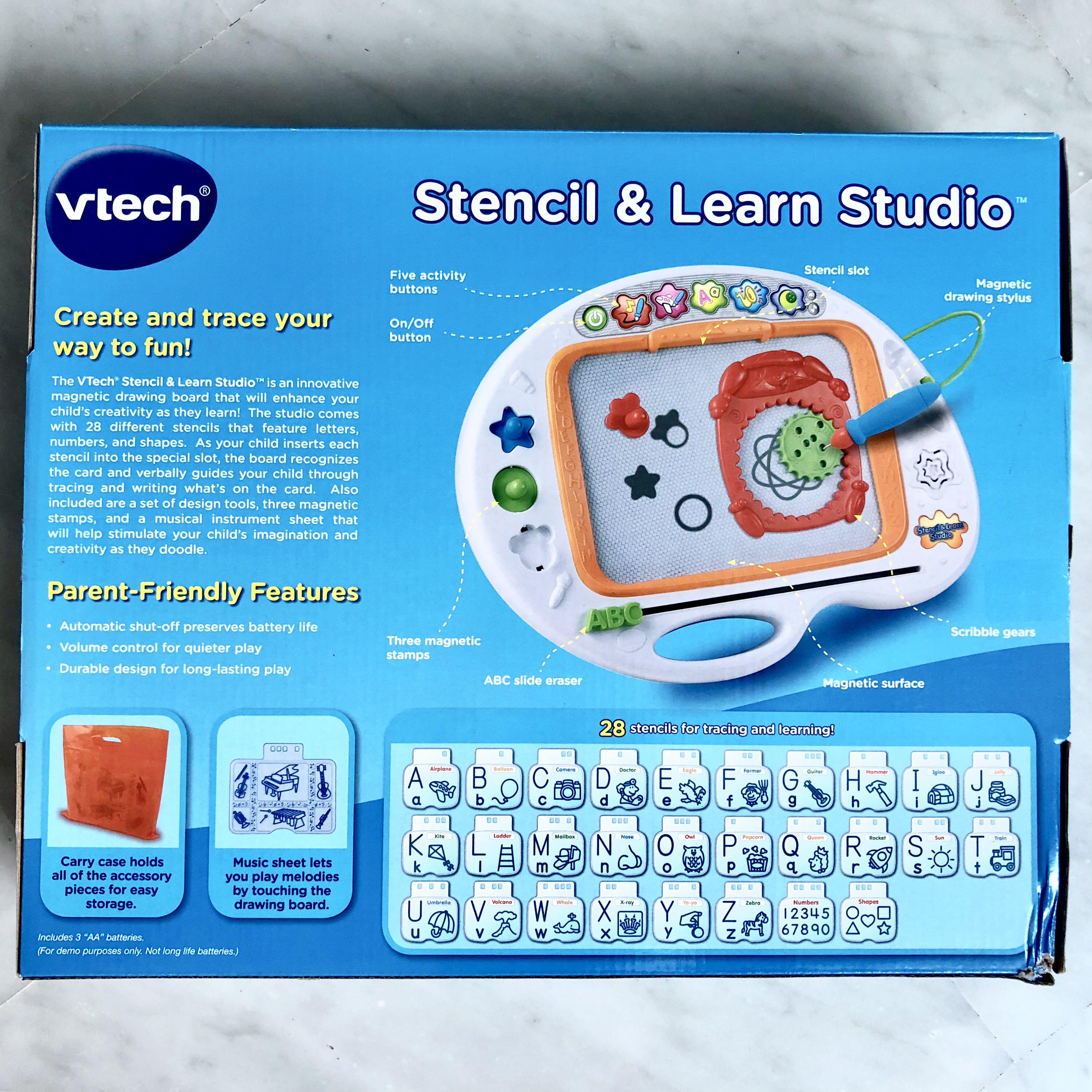 vtech stencil and learn studio