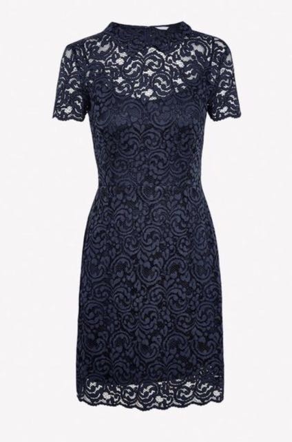 chinese dress ladies Jack Wills black velvet skater dress with sheer yoke  The Frockery