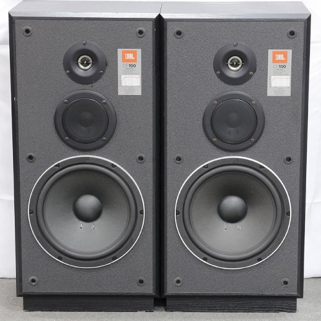 Jbl Cf 100 Floorstanding Speakers Big Bookshelf Speaker