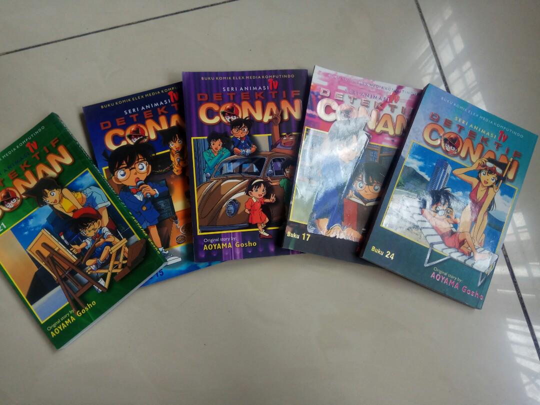Komik Detektif Conan Books Stationery Comics Manga On Carousell