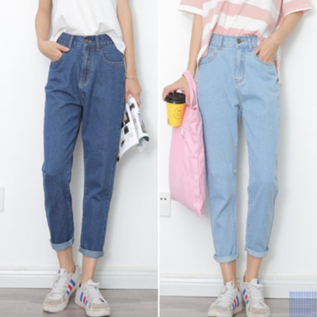 korean high waist pants