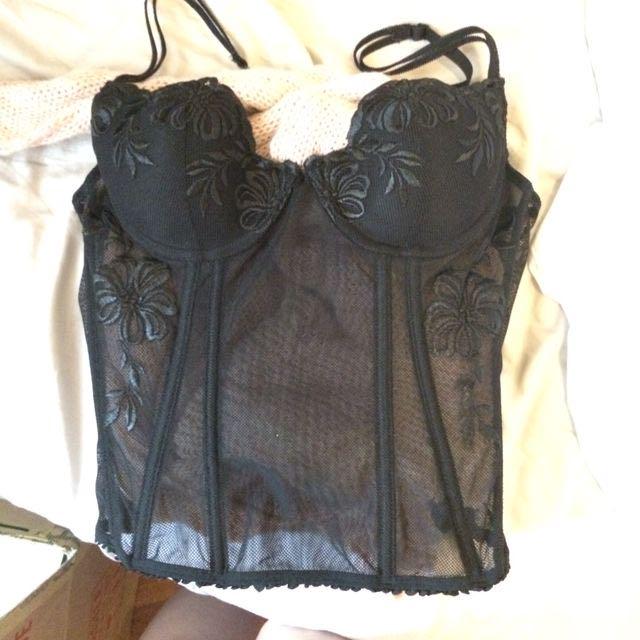 lace bustier corset