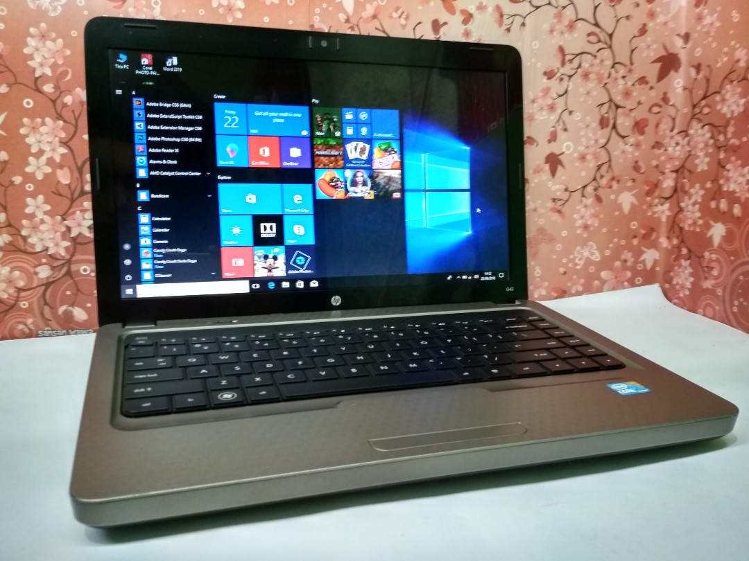 Laptop Hp Design Gaming Core I3 With Amd 5000 Super Mulus Elektronik Komputer Desktop Di Carousell