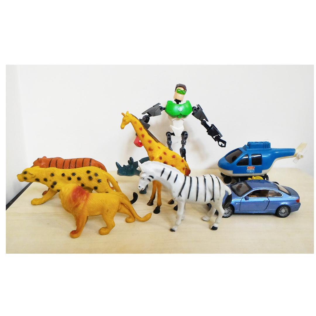 Mainan Anak Figur Hewan Mix Babies Kids Toys Walkers On