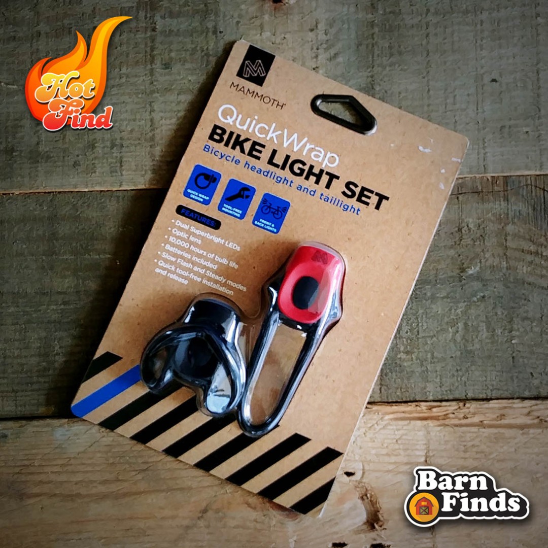mammoth bike light set