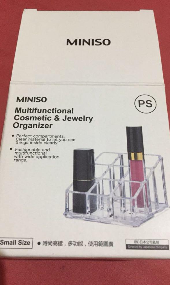 MINISO LIPSTICK ORGANIZER, Kesehatan & Kecantikan, Rias Wajah di Carousell