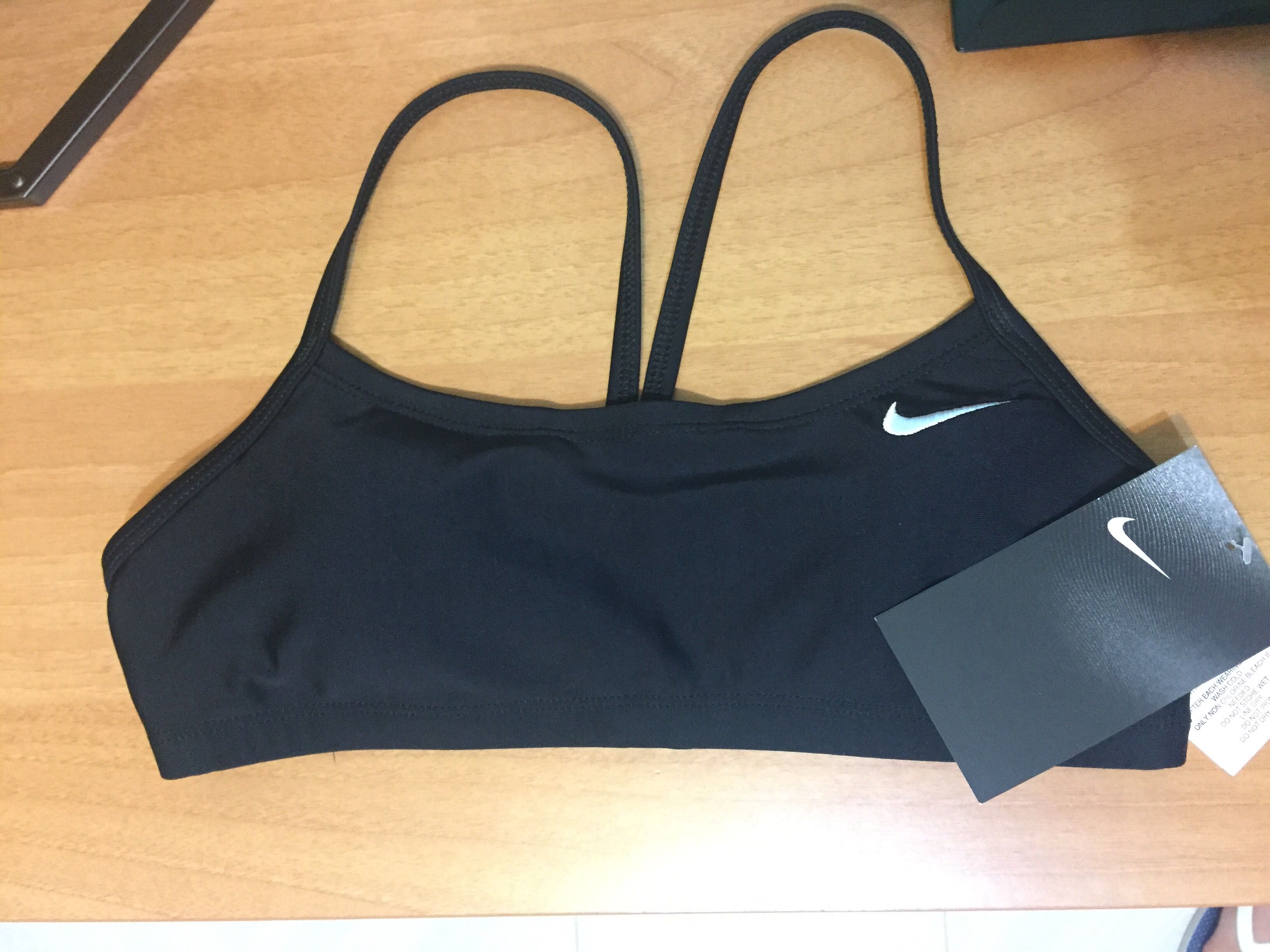 nike swim racerback bikini top