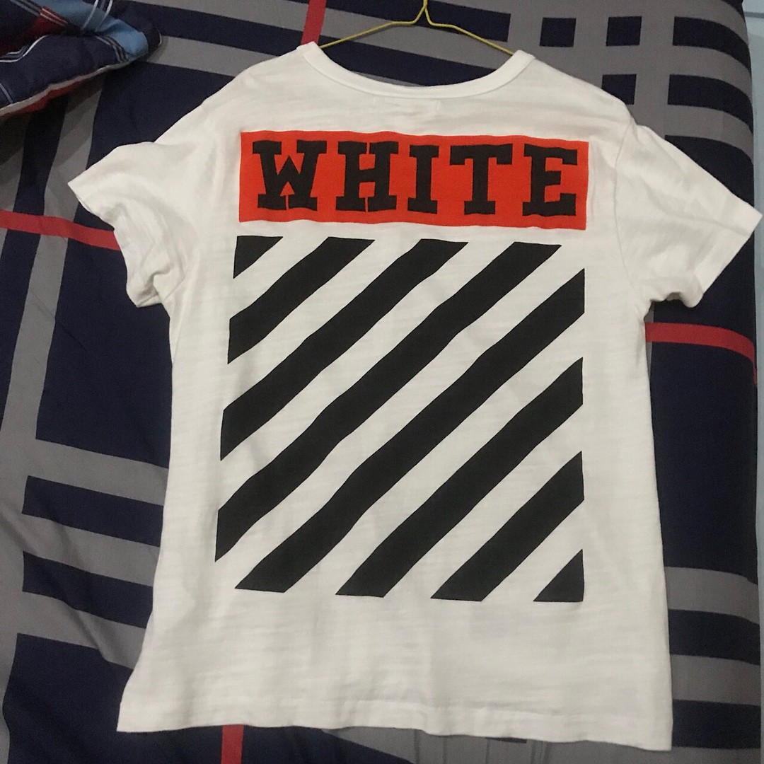 Off white orange box tee cheap