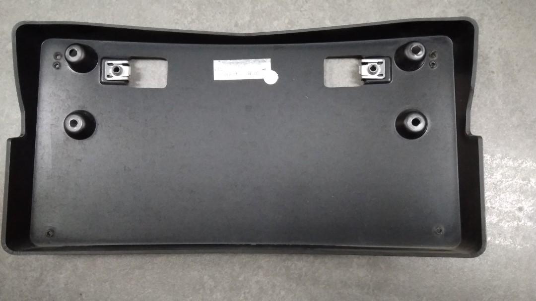 Original Mercedes Number Plate Holder, Auto Accessories on Carousell