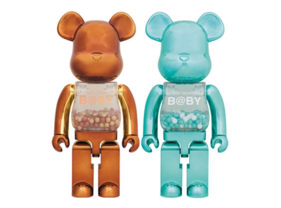 Pre-Order: My First Bearbrick Baby Bearbrick Chrome Turquoise 