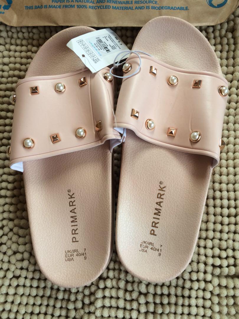 primark ladies sliders