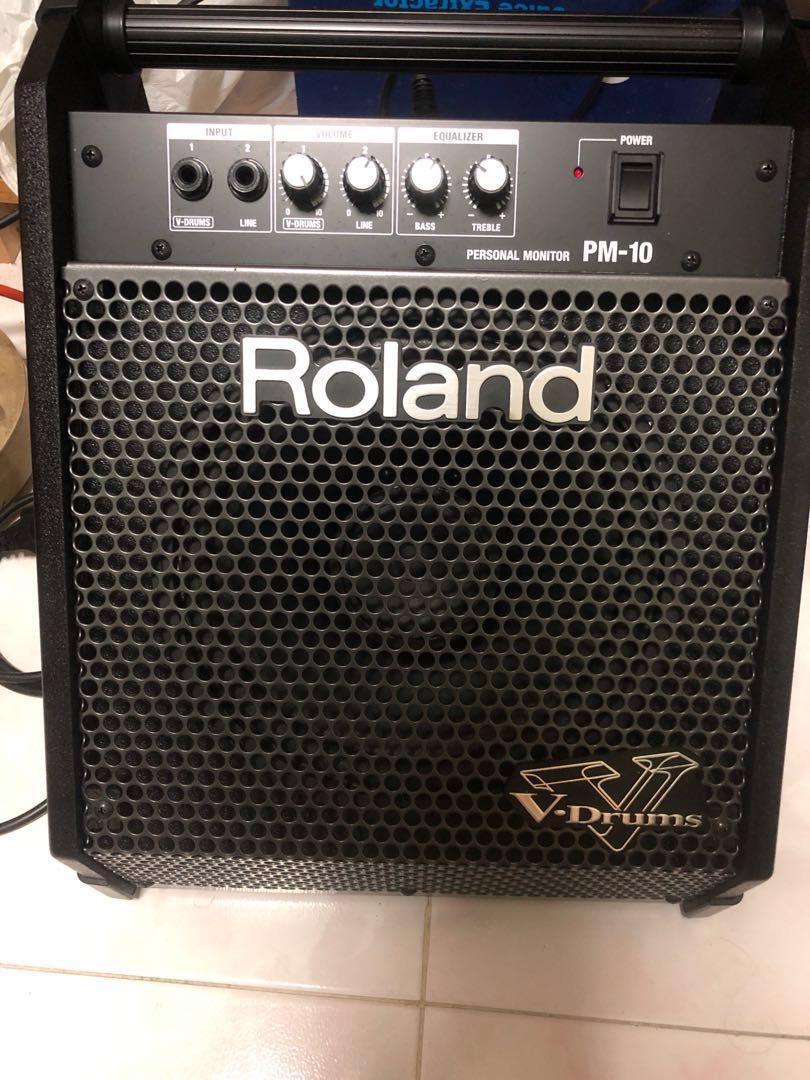 Roland PM10 VDrum Speaker, Audio, Soundbars, Speakers & Amplifiers on