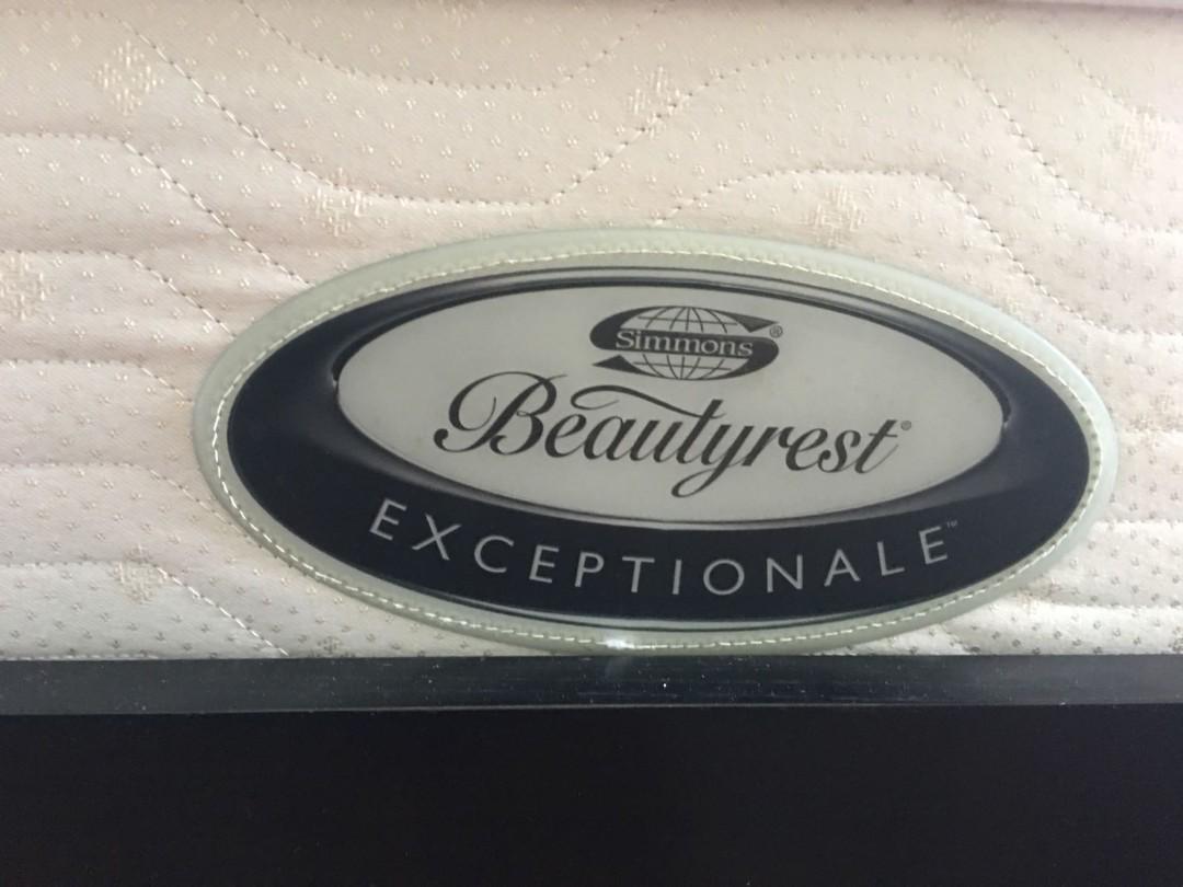 Simmons Beautyrest Exceptionale Bed for Sale