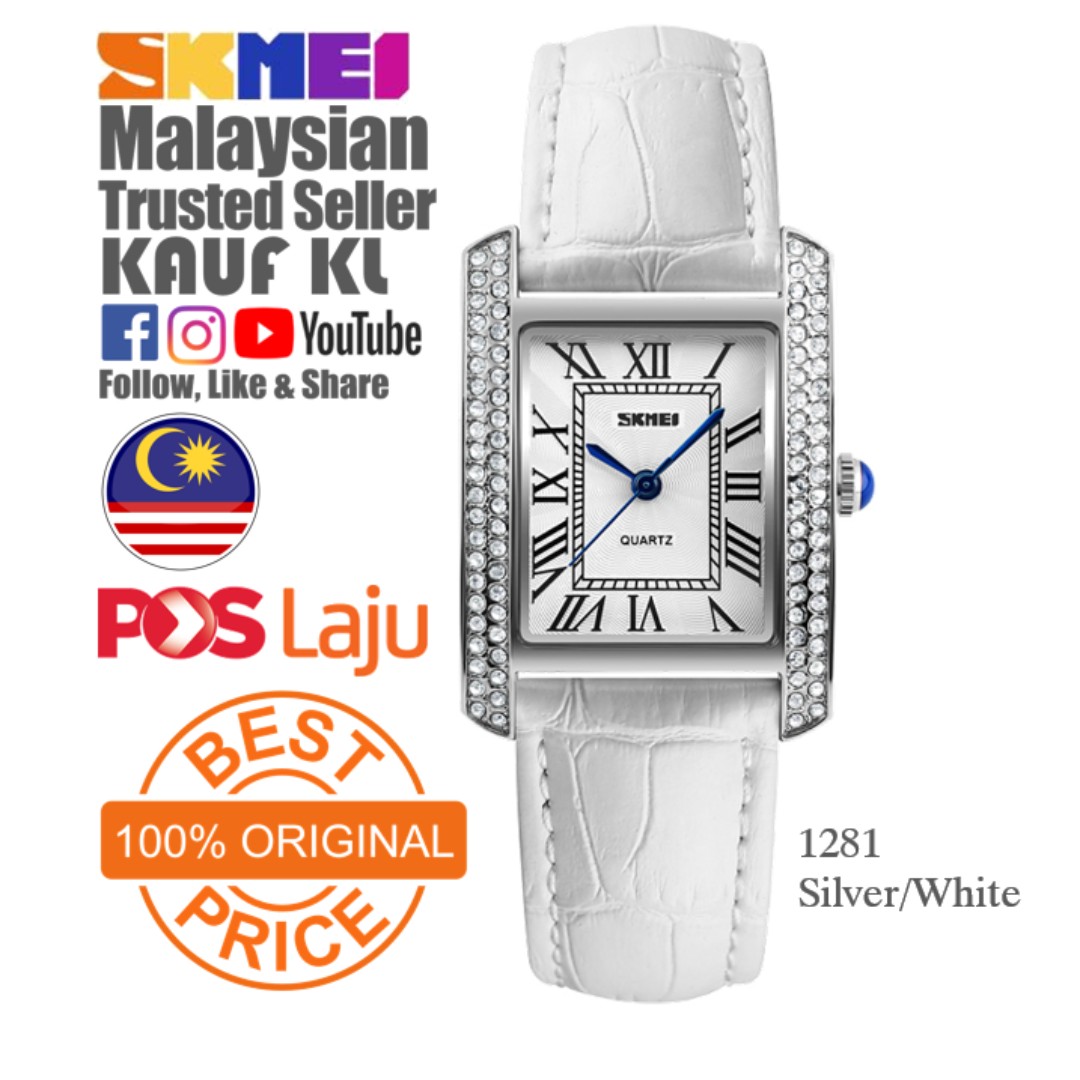 SKMEI 1281 Ori Lady Women Watch Jam Tangan Perempuan Design Like
