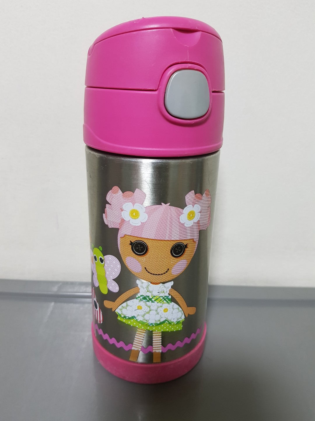 Thermos Lalaloopsy Funtainer with new sets of replacement straw, Babies & Kids, Nursing