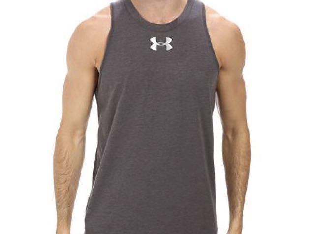 under armour charged cotton sleeveless shirts