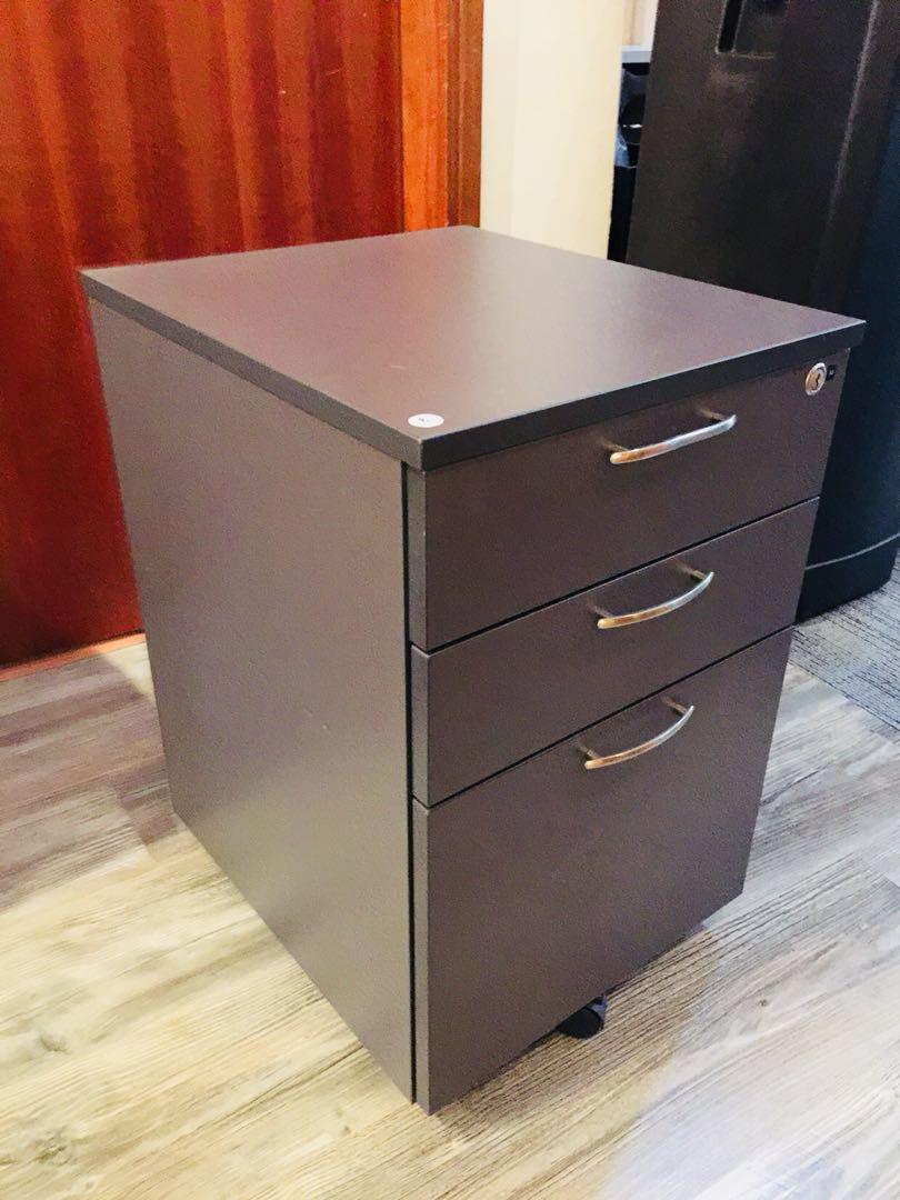 Under Table Professional Pedestal Side Drawer Furniture Shelves