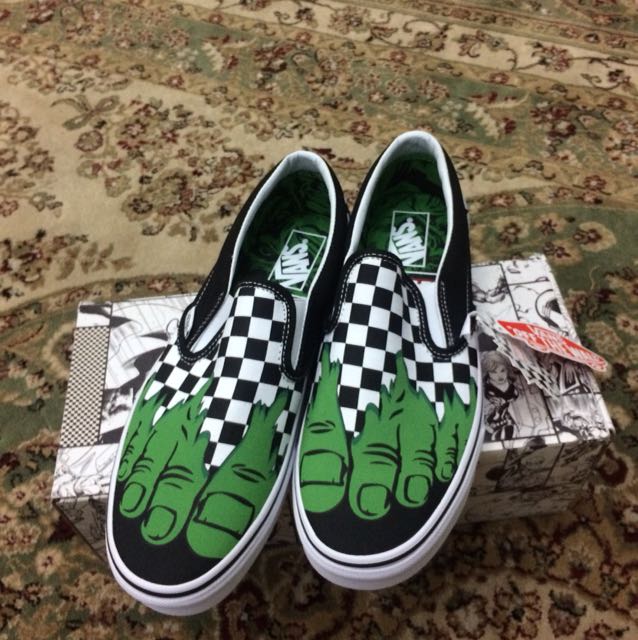 Vans x Marvel Hulk Edition Checkerboard Vans x Marvel Hulk Edition Checkerboard