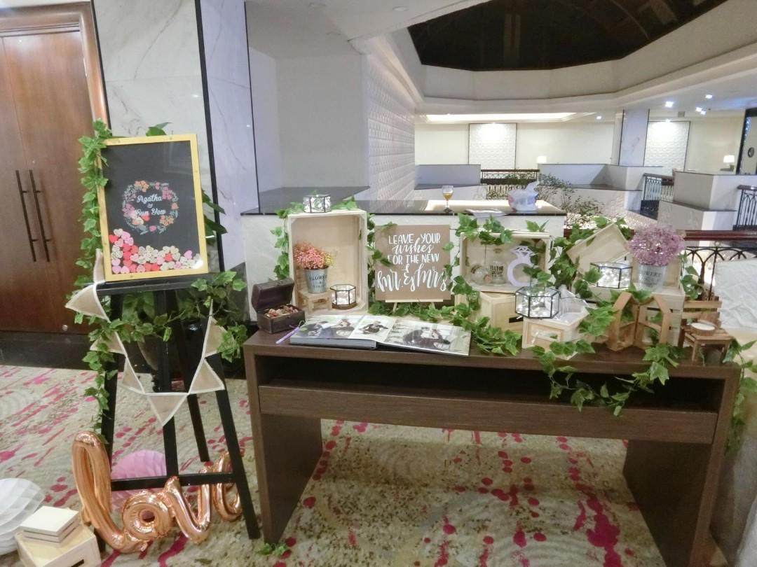 Wedding Reception Setup Design Craft Others On Carousell
