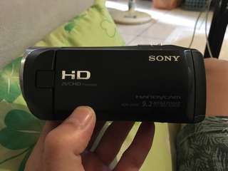 sony hdr-cx405 數位攝影機 有盒裝 保證卡 9成新