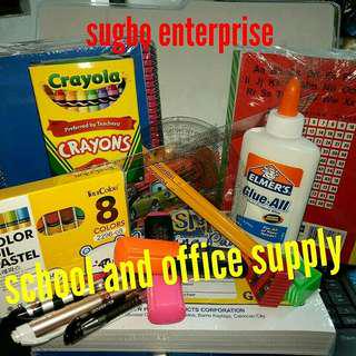 For your school and office supply needs...
