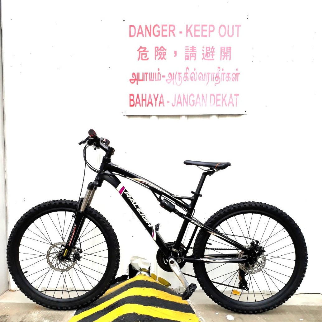Raleigh full cheap suspension mtb