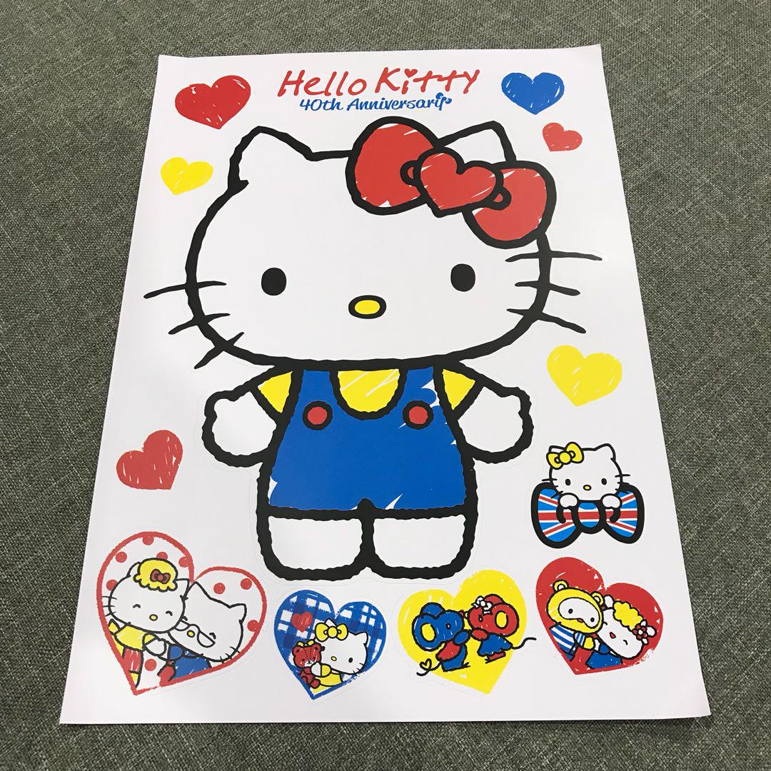 A101 Hello Kitty Luggage Notebook Guitar Laptop Stickers Mobile Phones Tablets Others On Carousell