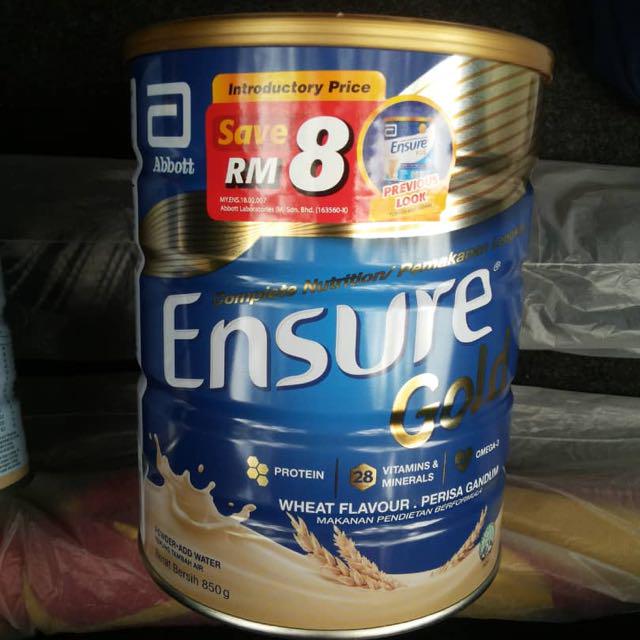 Abbot Ensure Gold Food Drinks Drinks On Carousell