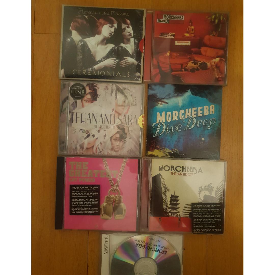Assorted CDs - Assorted Artists (Category: CDs & DVDs) located in Manila. Submitted by andrewross (Listing ID 175927987, Image 1). Description: Assorted Titles/CDs - Price Range 100 - 150 Florence and the Machine - sold Tegan and Sara - sold Cat Powers - 100 Morcheeba - 100 each Message for inquiries. kindly check profile for other titles available... .