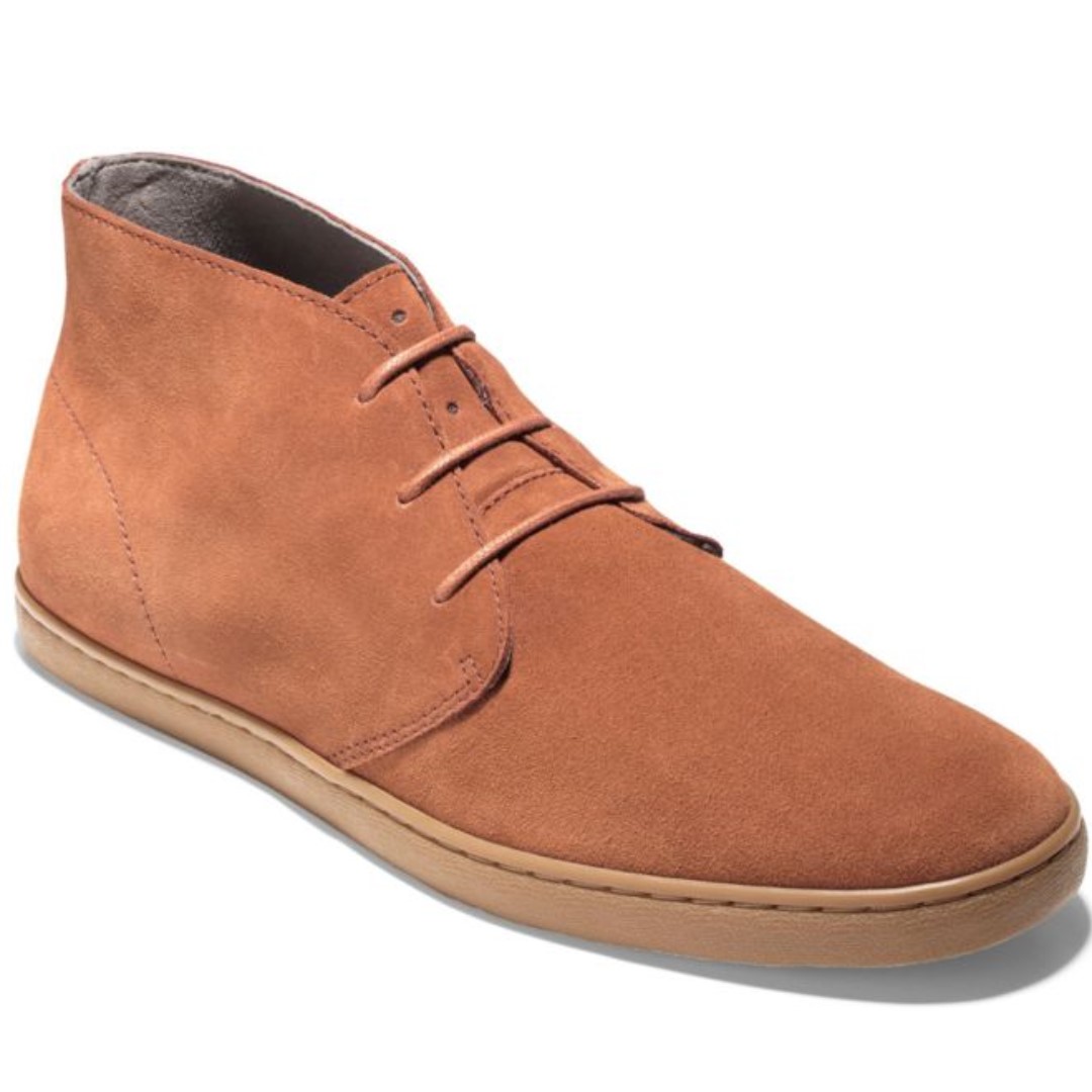 cole haan suede chukka boots