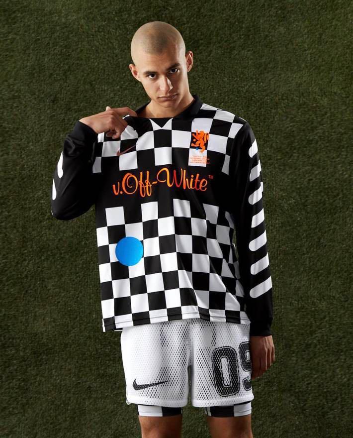 Authentic Nike x Off-White Football Away Jersey, Men's Fashion, Sets, Tshirts & Polo Shirts on Carousell