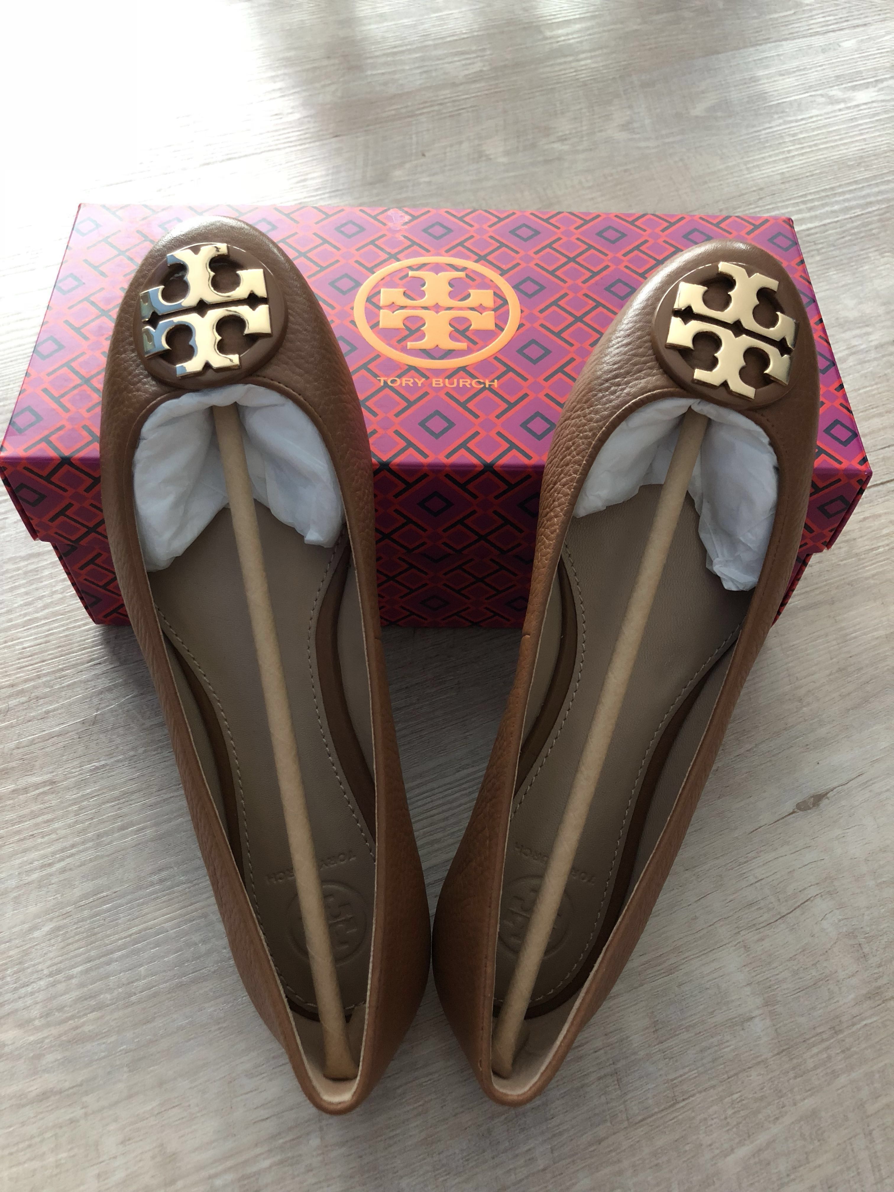 Authentic Tory Burch Claire Ballet Flat 