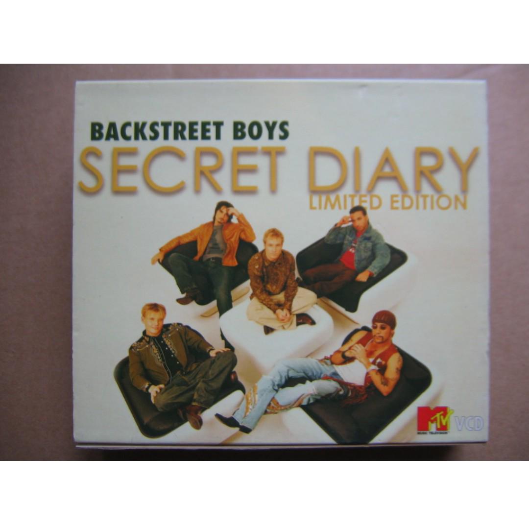 Backstreet Boys - Secret Diary (Black & Blue CD + VCD) (港版