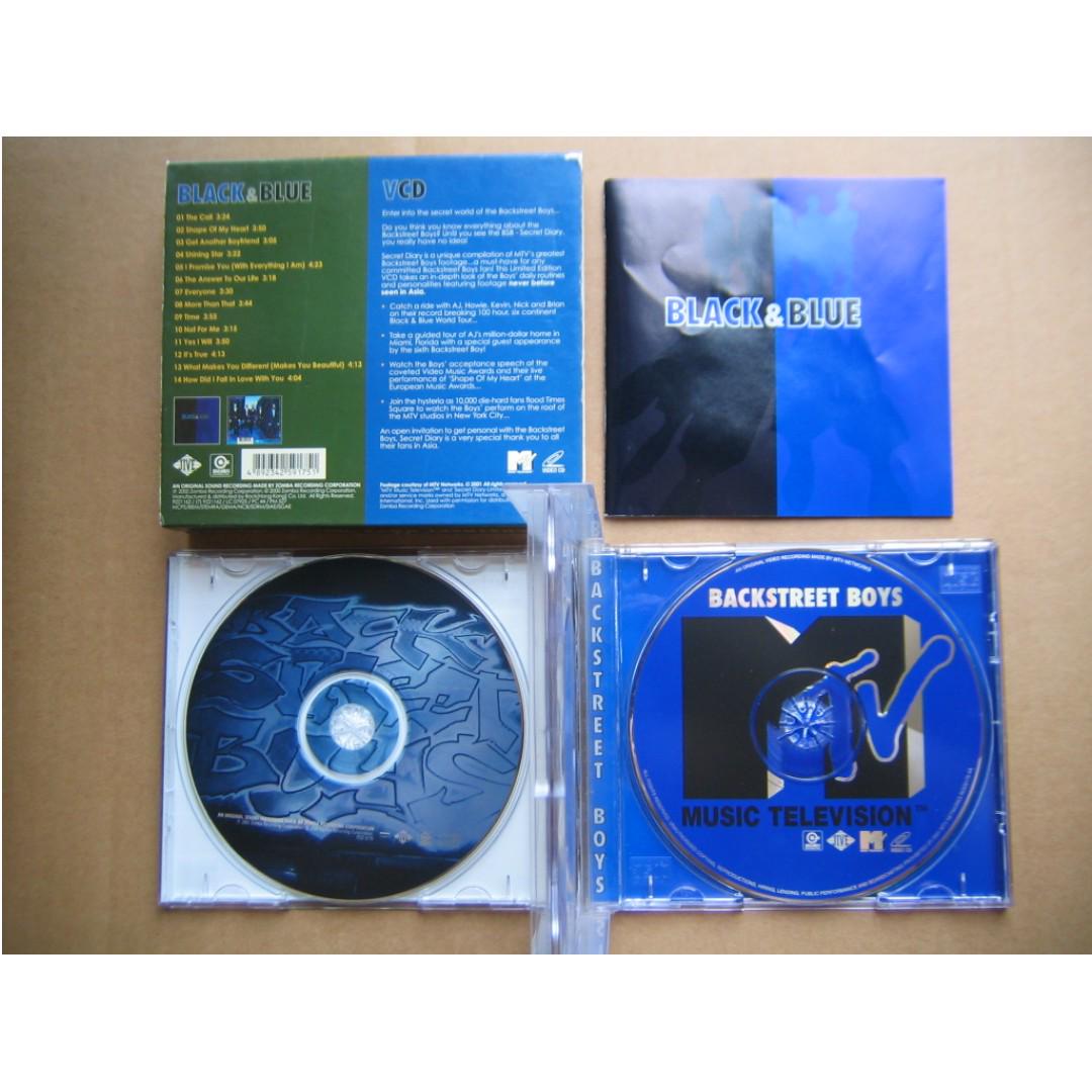Backstreet Boys - Secret Diary (Black & Blue CD + VCD) (港版