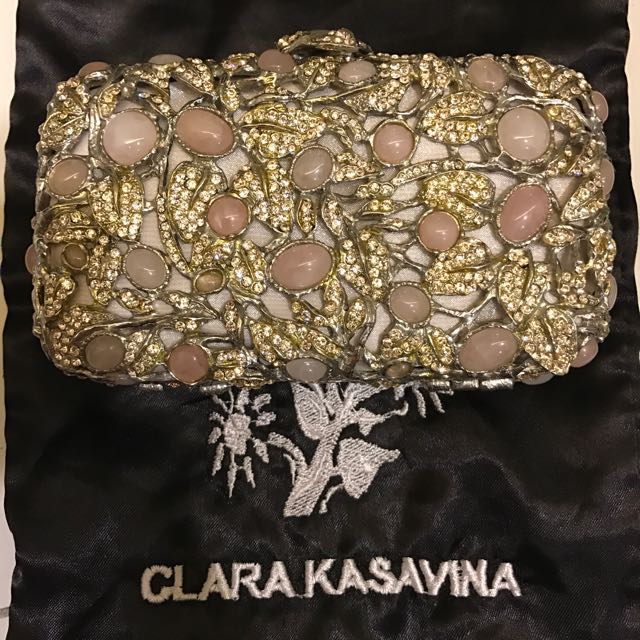 BNIB CLARA KASAVINA Evening Clutch Price reduced
