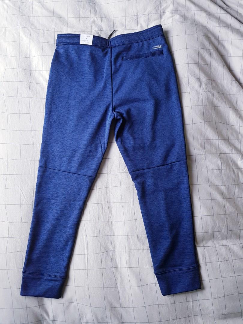 Ae gridback fleece deals jogger