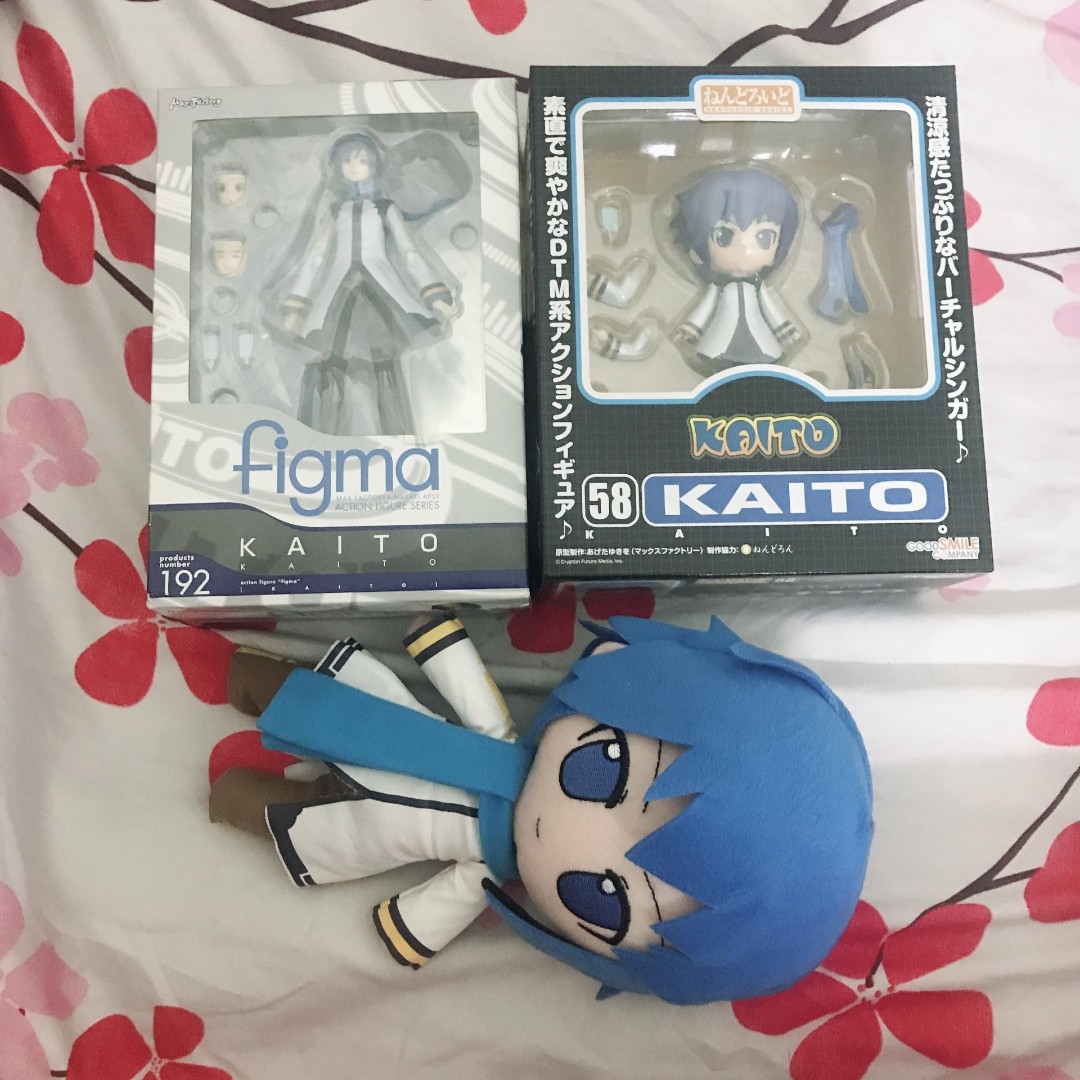 [BUNDLE] Kaito Figma, Nendoroid & Plush