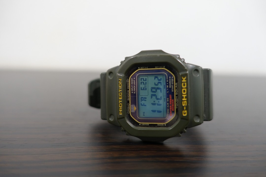 Casio G Shock G 5600 Hijau Army Original Not Swatch Swiss Army Seiko Fossil Dw Timex Rolex Omega Tag Heuer Fesyen Pria Jam Tangan Di Carousell