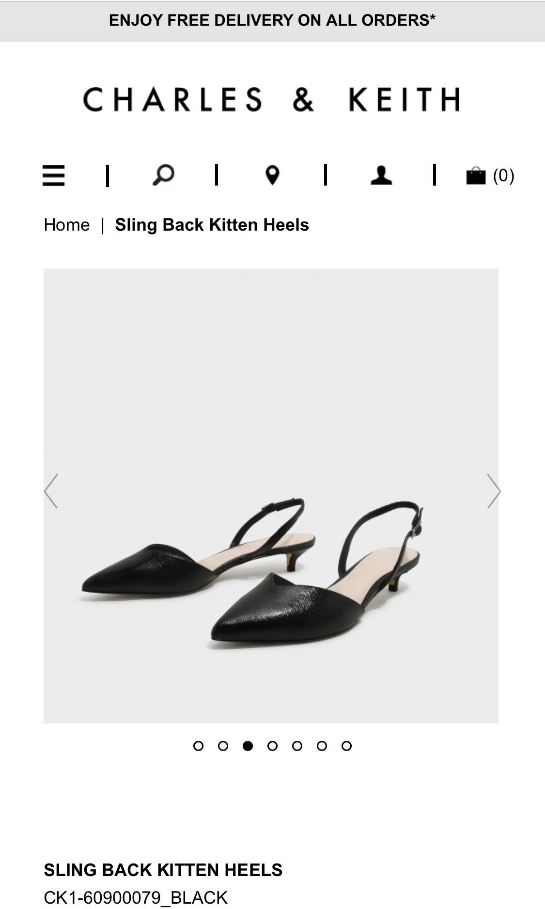 charles keith sling back black kitten heels 1529763237 33fb9762